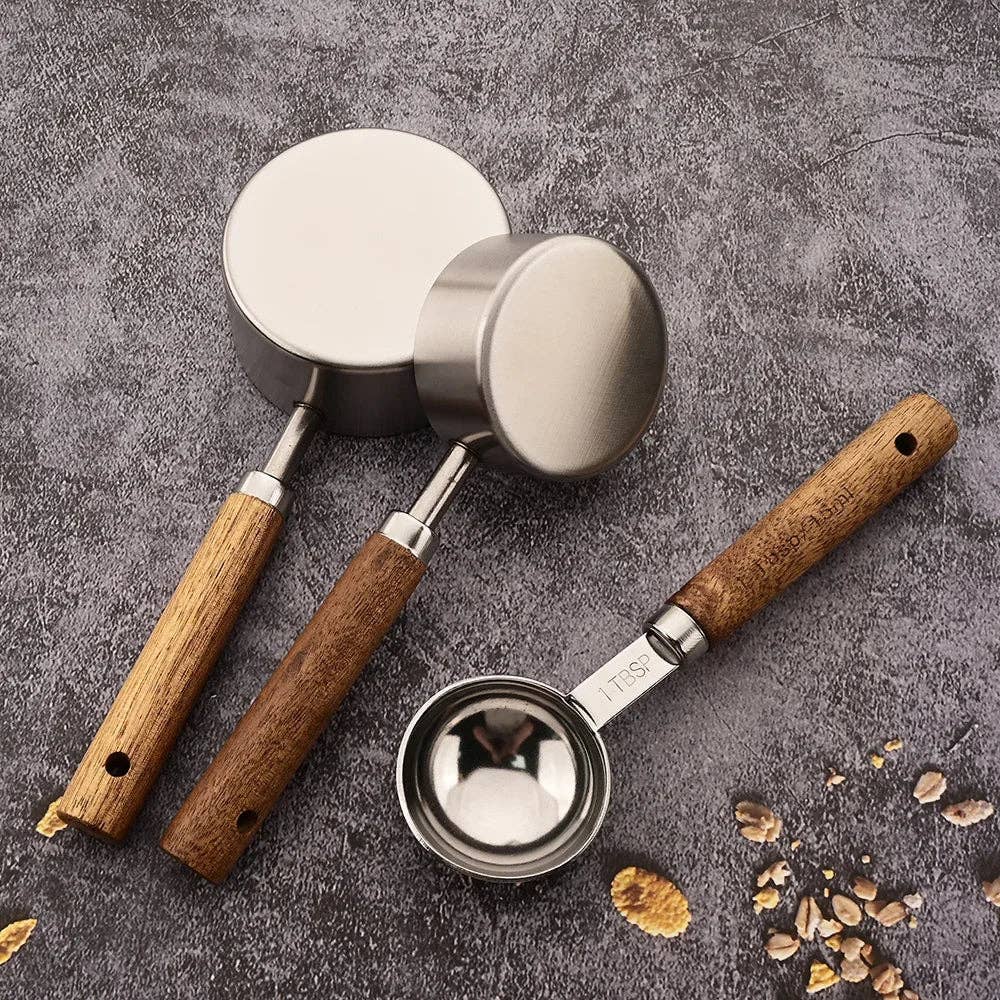 Rustic Measuring 8-Piece Spoon Set