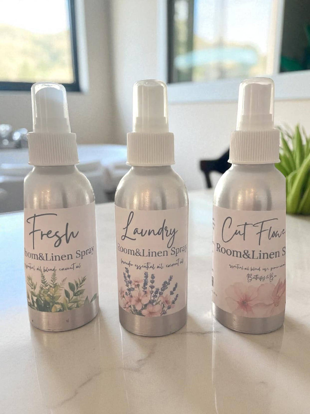 Fresh Linen Spray, Natural Room Freshener Spray