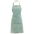 26" Long Sage Stonewashed Cotton Apron