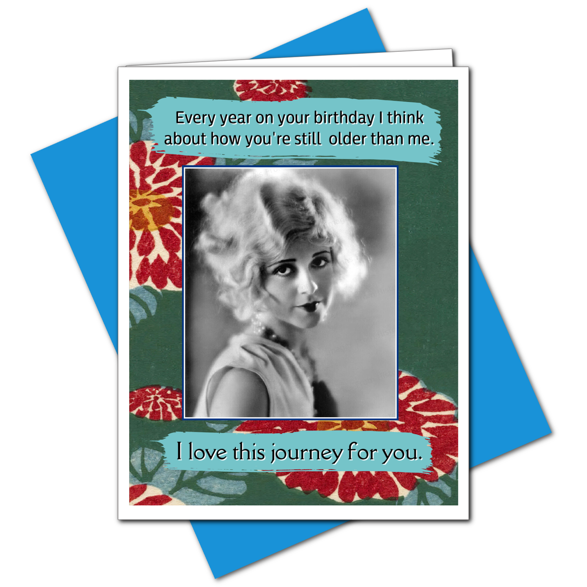 I Love This Journey For You - Birthday Greeting Card