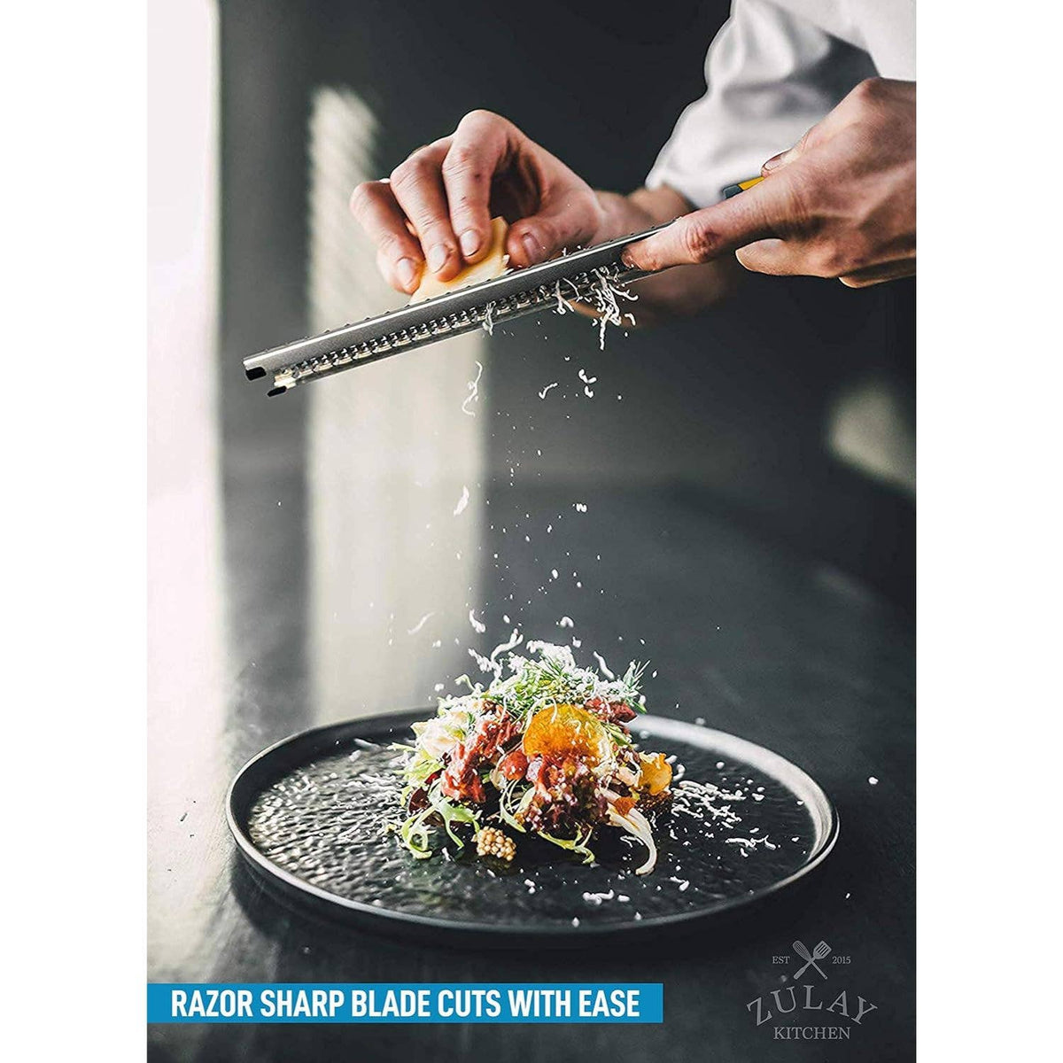 Stainless Steel Cheese Grater & Citrus Zester