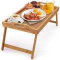 Bamboo Breakfast in Bed Tray Table With Folding Legs