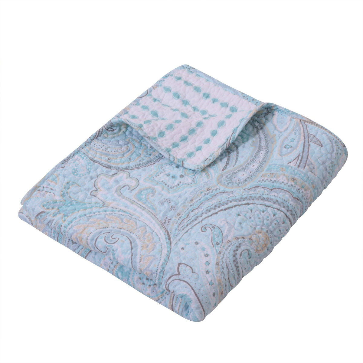 Spruce Quilted Throw