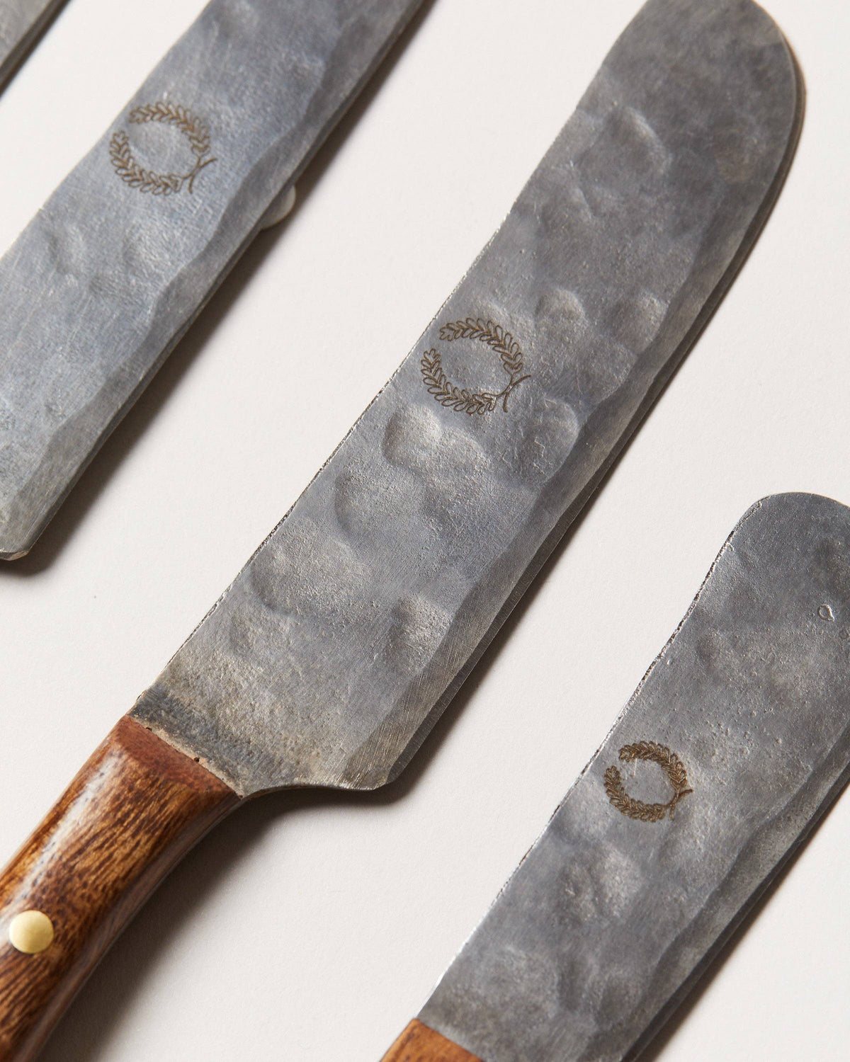 Artisan Forged Cheese Knives
