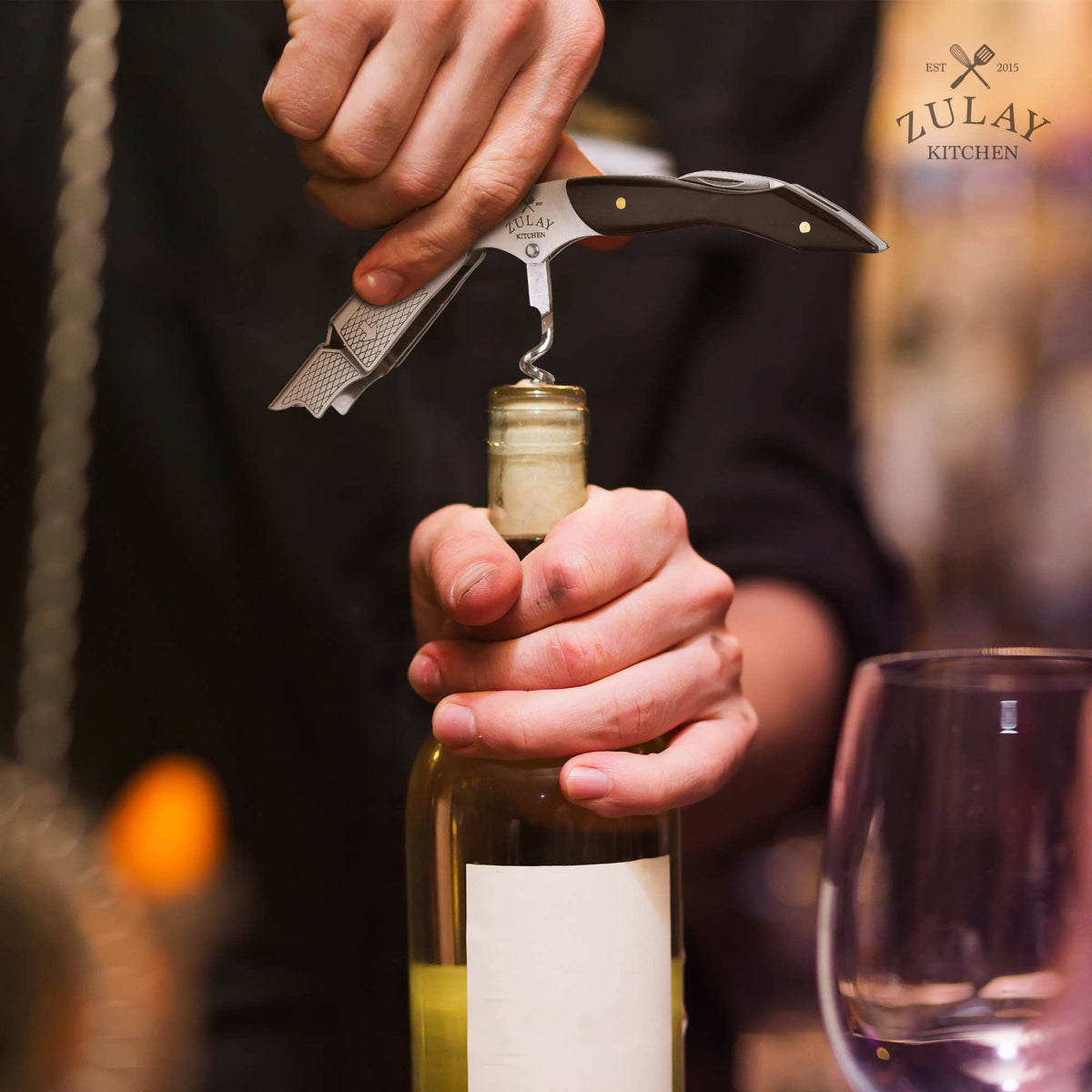 3-in-1 Waiter Corkscrew Wine Bottle Opener