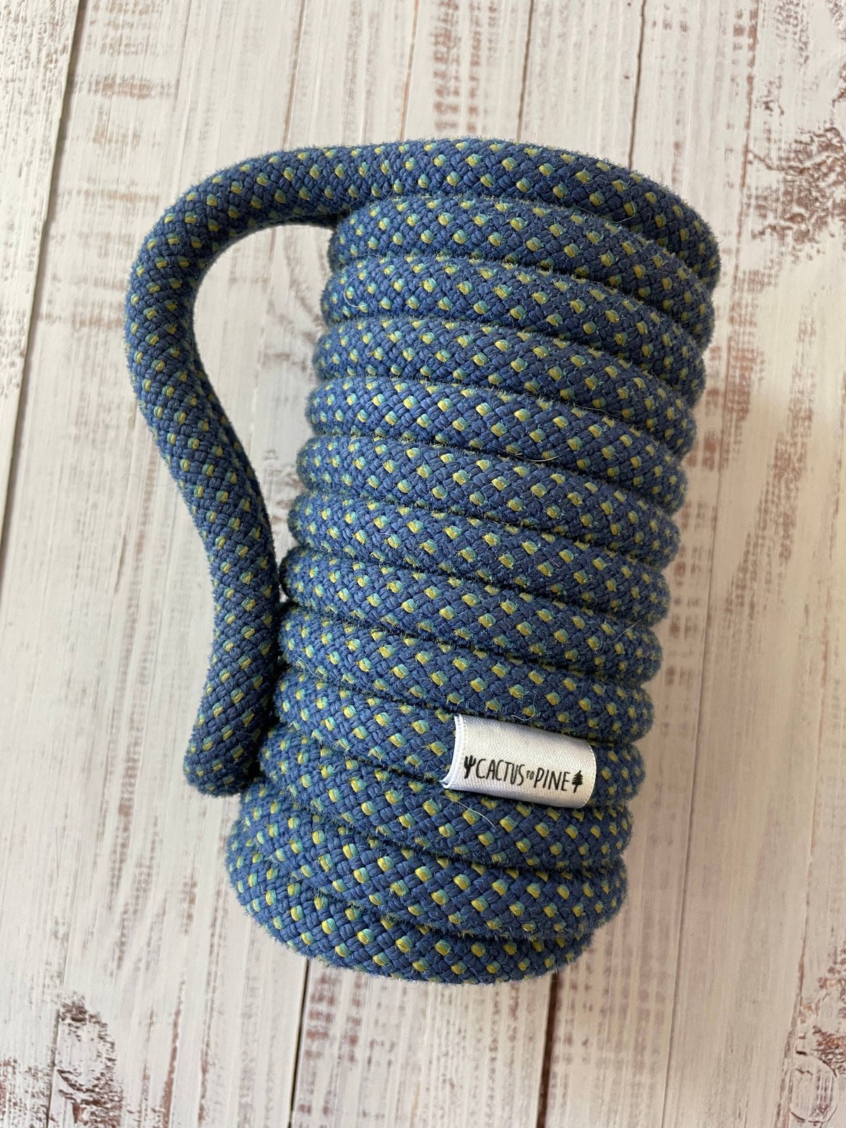 Slim Can Cozie – Upcycled Climbing Rope
