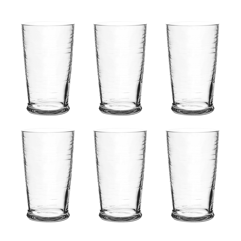 Cordoba Clear Shatterproof Plastic Drinkware Collection