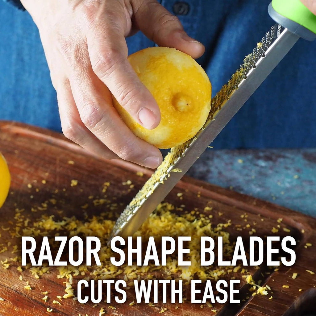 Stainless Steel Cheese Grater & Citrus Zester