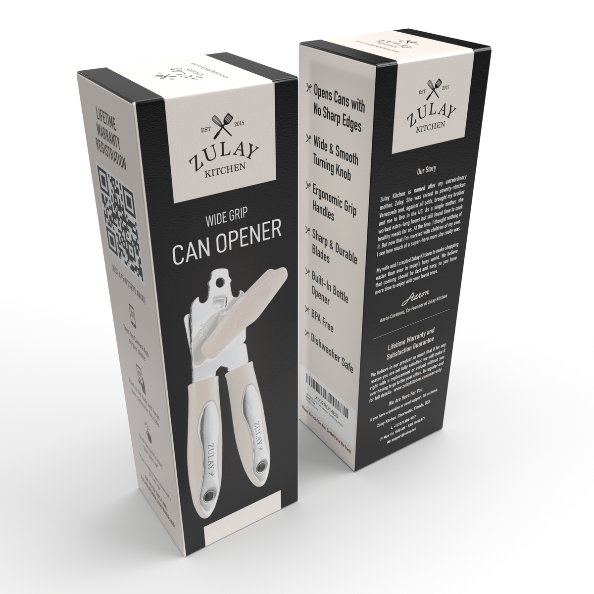Heavy-Duty Can Opener with Large Turn Knob