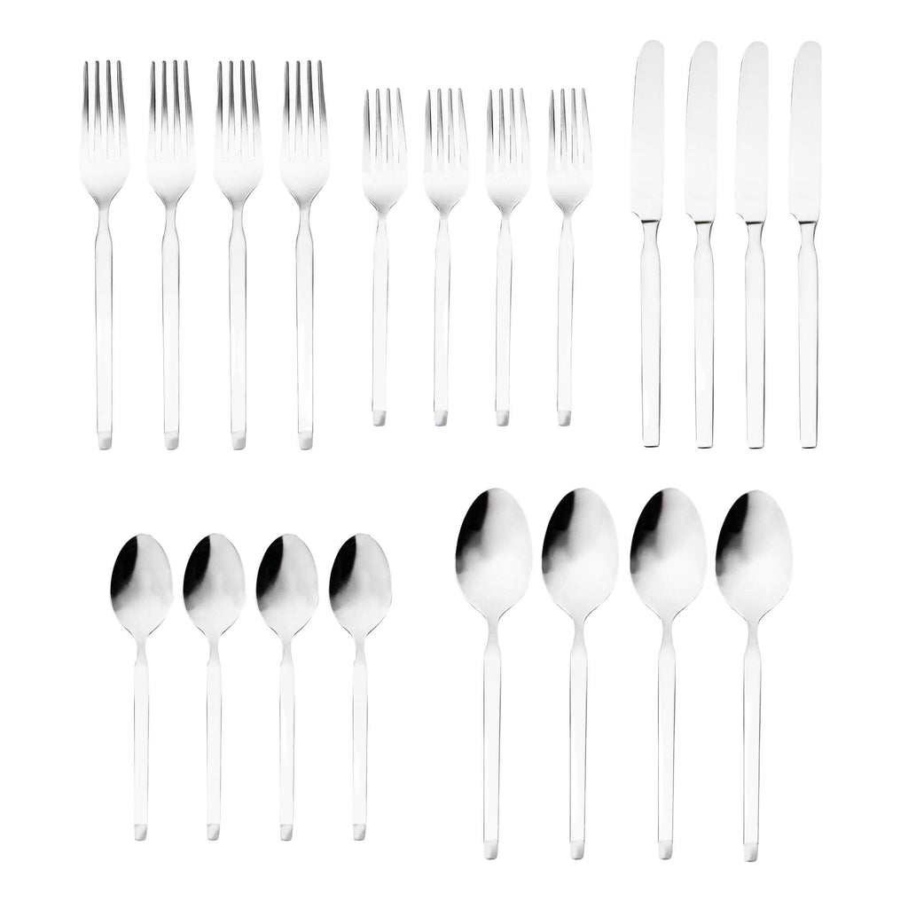 Ramp 18/0 Stainless Steel 20 Piece Flatware Set, Service For 4