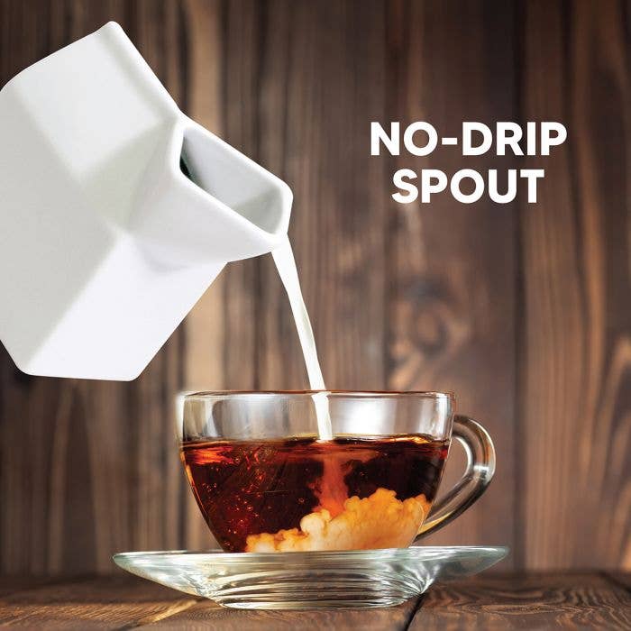HIC Kitchen Milk Carton Creamer, 6oz