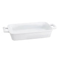 HIC Kitchen Lasagna Pan With Handles, White