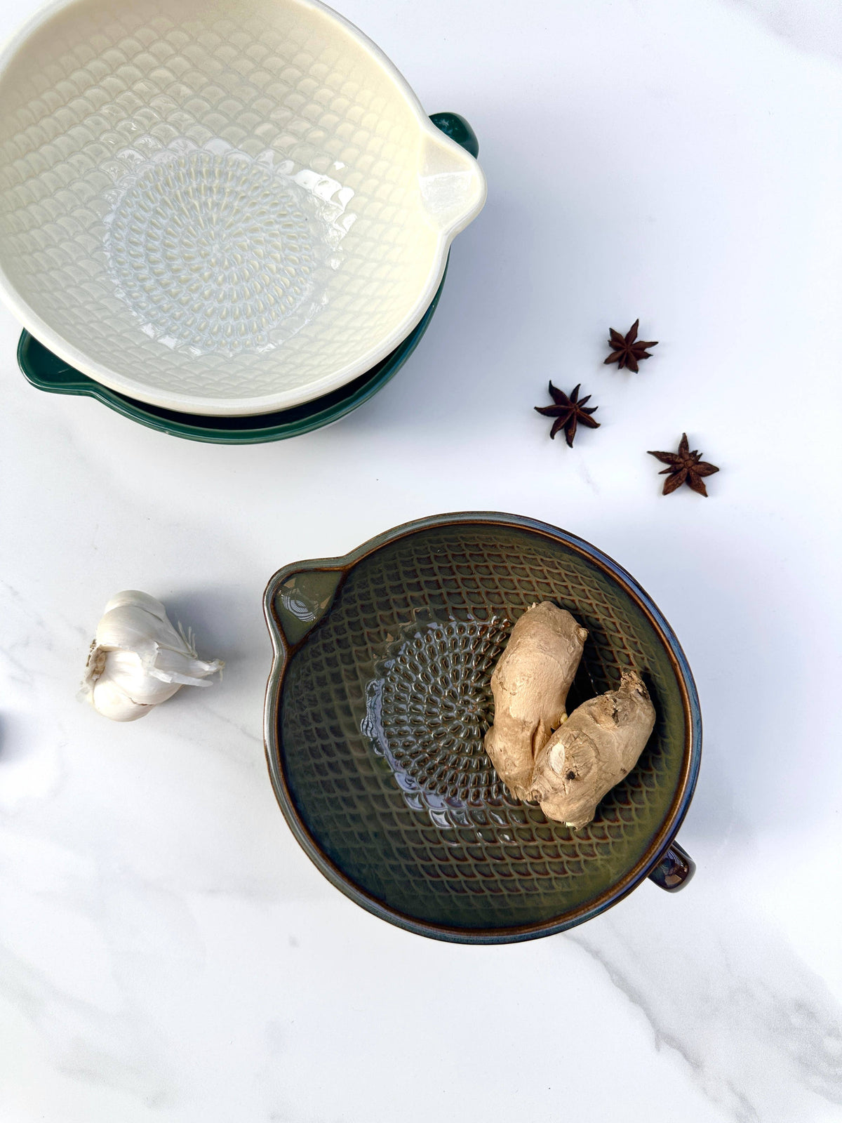 Ceramic Grating Bowl - Tortoise