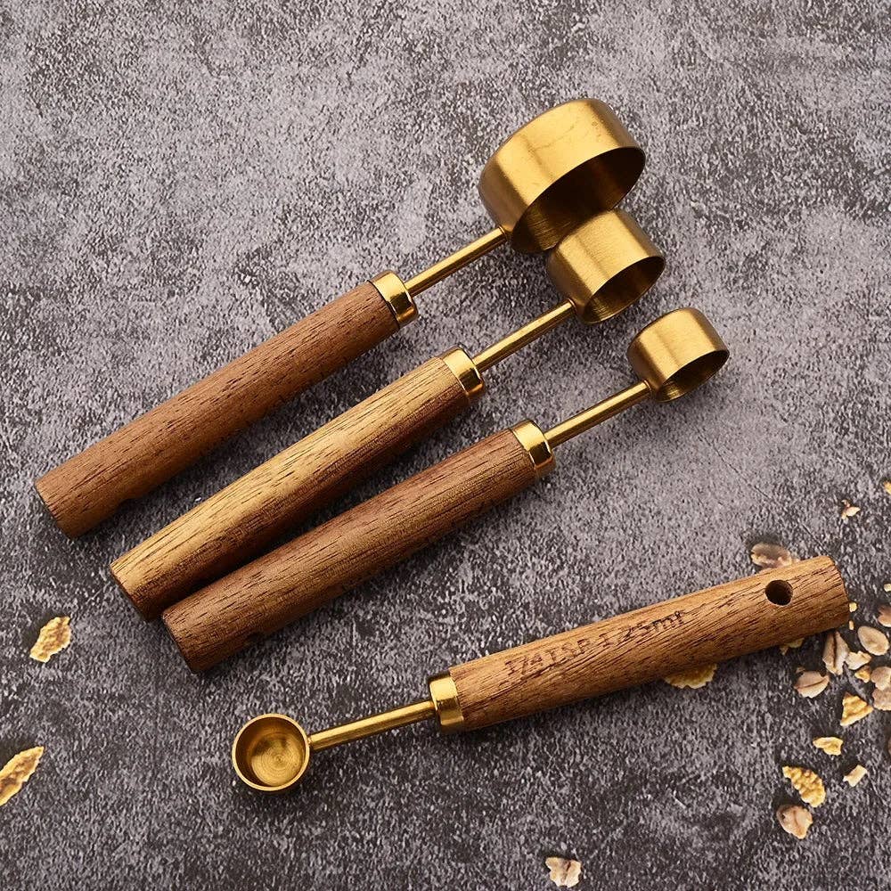 Rustic Measuring 8-Piece Spoon Set