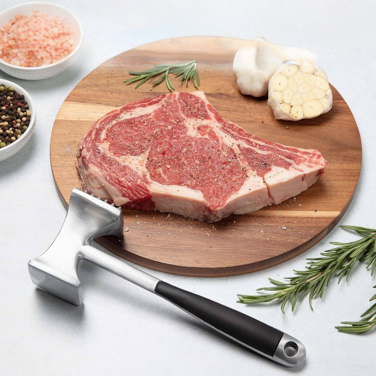 Dual Sided Heavy Duty Meat Hammer Tenderizer