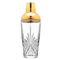 Dublin Crystal Gold Martini Shaker