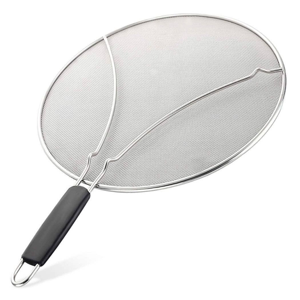 13” Stainless Steel Frying Pan Splatter Screen