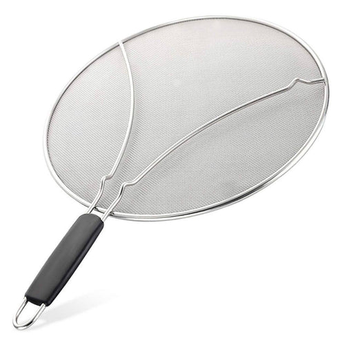 13” Stainless Steel Frying Pan Splatter Screen