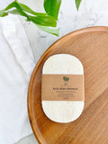 Loofah Dish Sponge: Single Layer 3-Pack | Compostable