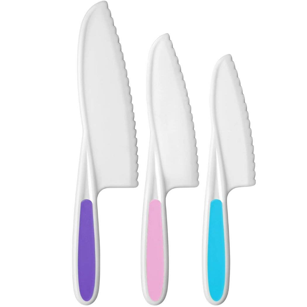 Safety Knife Set for Kids - 3 Piece