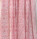 Shower Curtain Cypress Coral