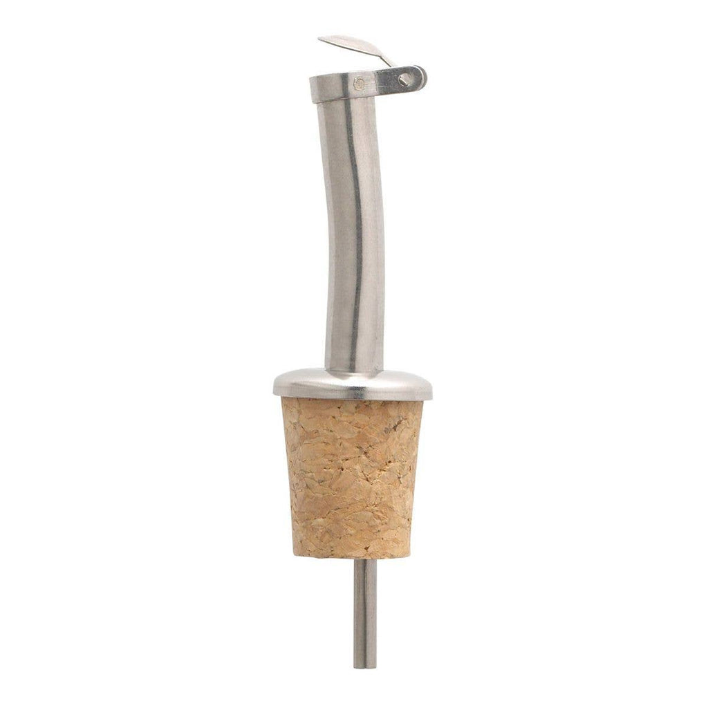 Fantes Stainless Steel Bottle Stopper Pourers, Set Of 2