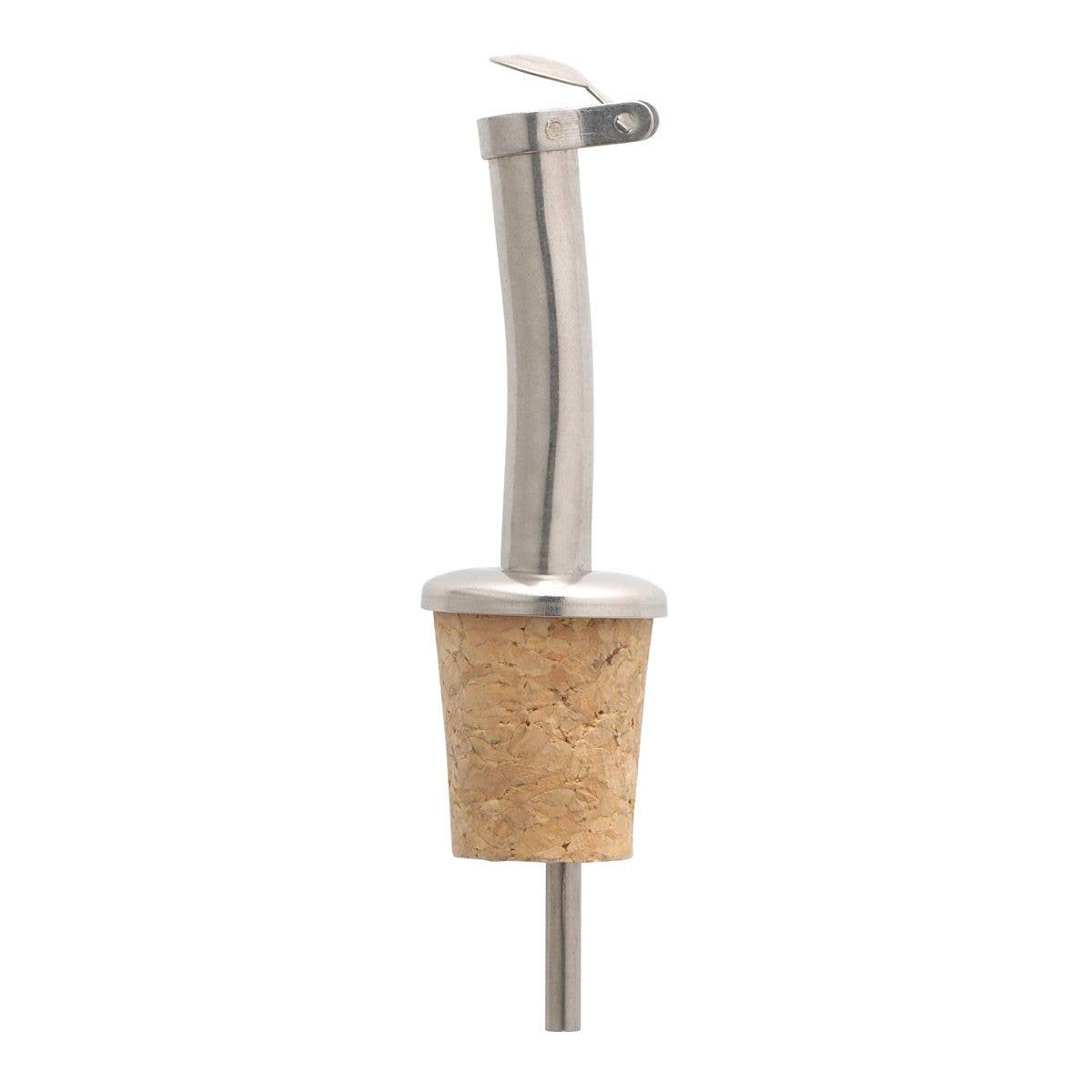 Fantes Stainless Steel Bottle Stopper Pourers, Set Of 2
