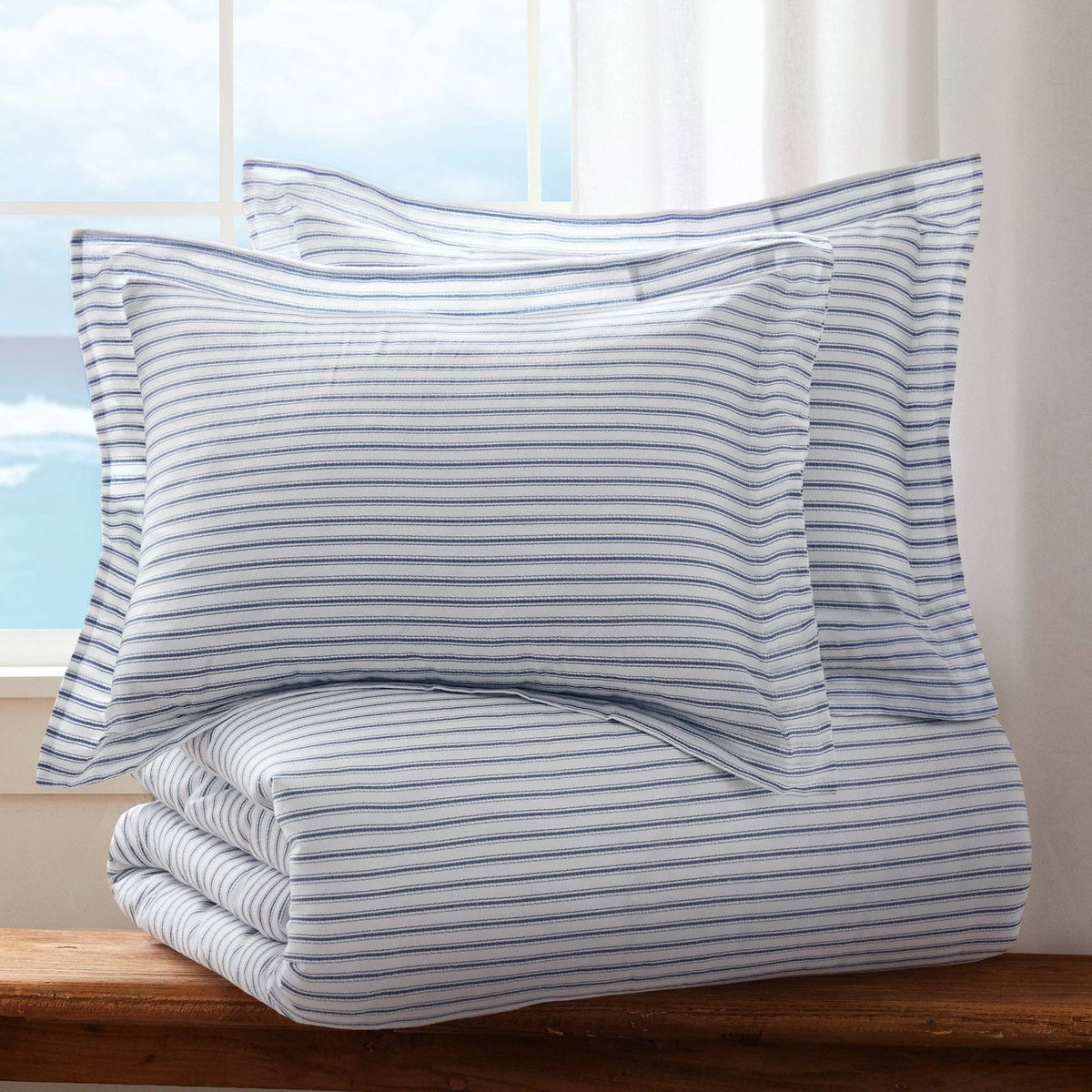 Tobago Stripe Duvet Cover Set