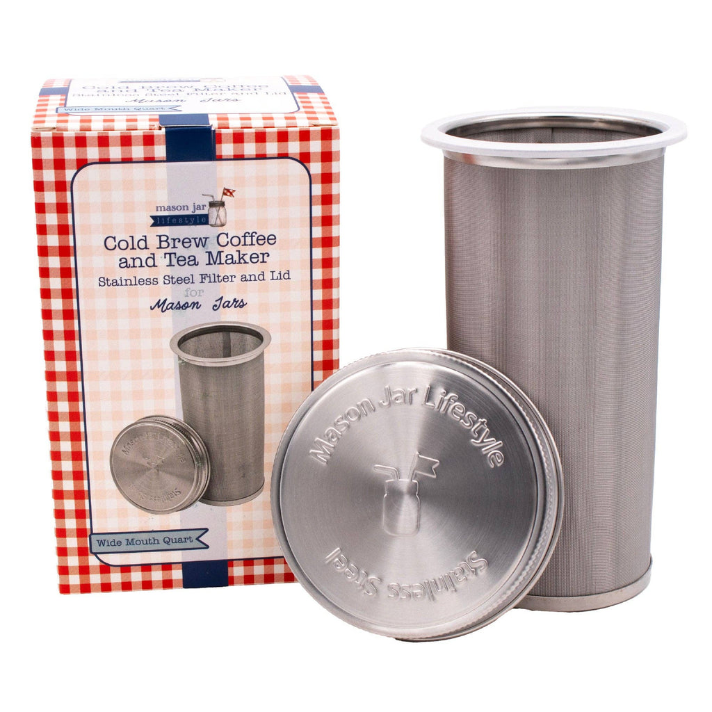 Cold Brew Coffee and Tea Maker Stainless Steel Filter Kit