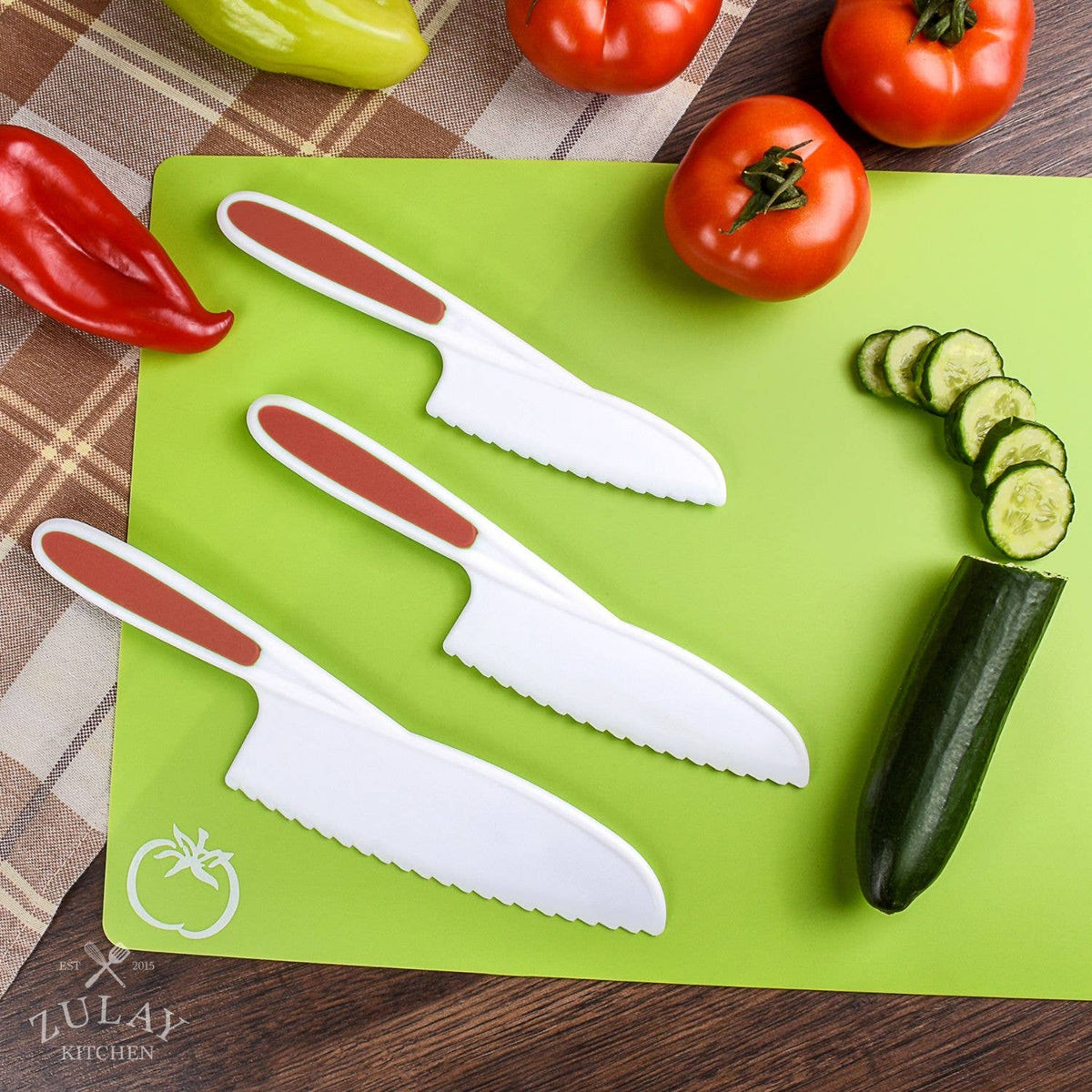 Safety Knife Set for Kids - 3 Piece