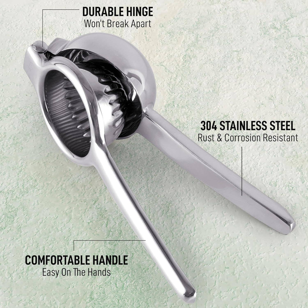 Extra Large Lemon Squeezer Stainless Steel