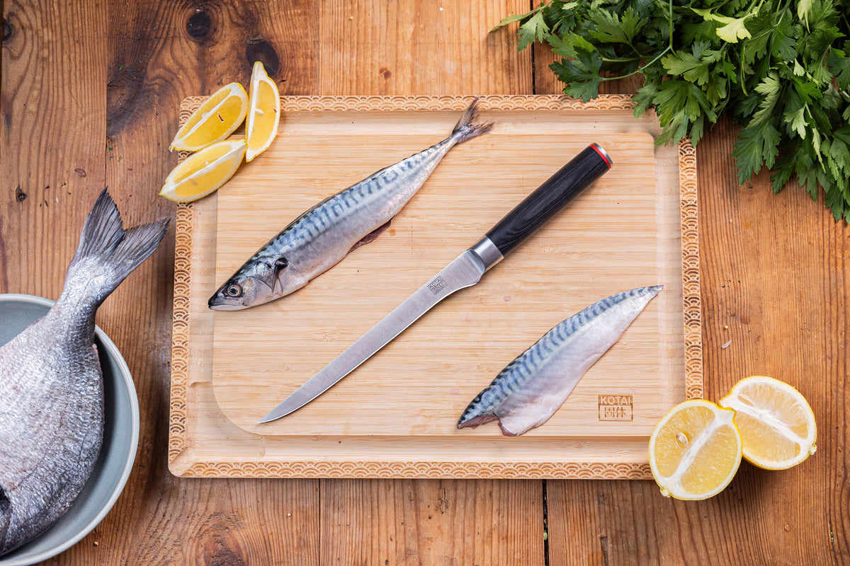 Kitchen Knife - KOTAI Flexible Fillet Knife + Gift box