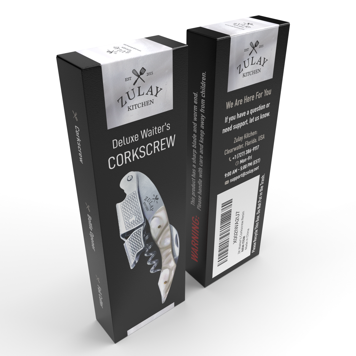 3-in-1 Waiter Corkscrew Wine Bottle Opener