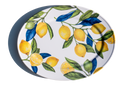 Lemon Orchard Oval Platter Durable BPA Free Melamine