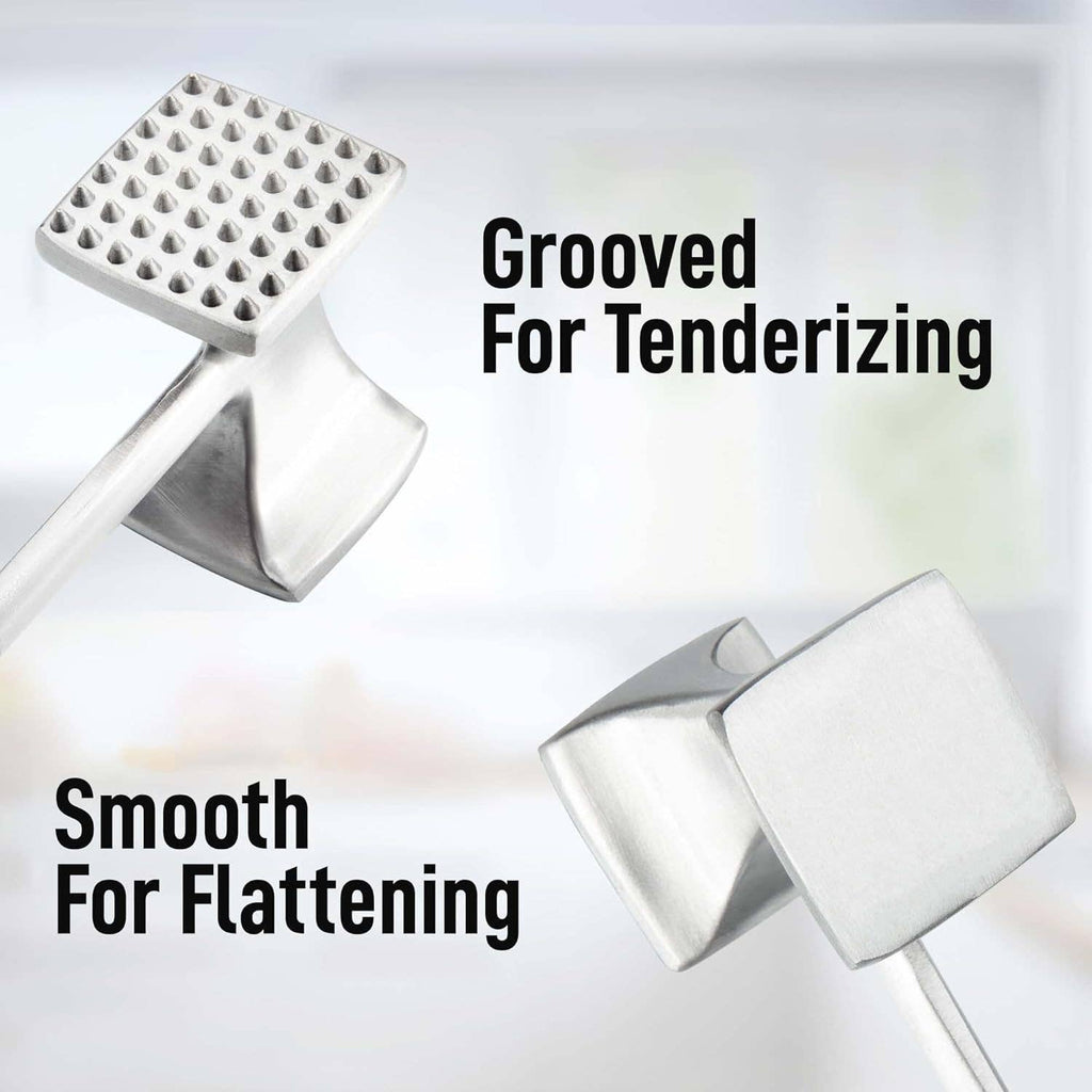 Dual Sided Heavy Duty Meat Hammer Tenderizer