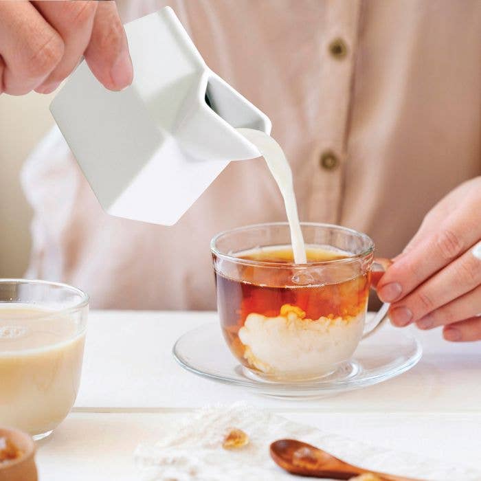 HIC Kitchen Milk Carton Creamer, 6oz