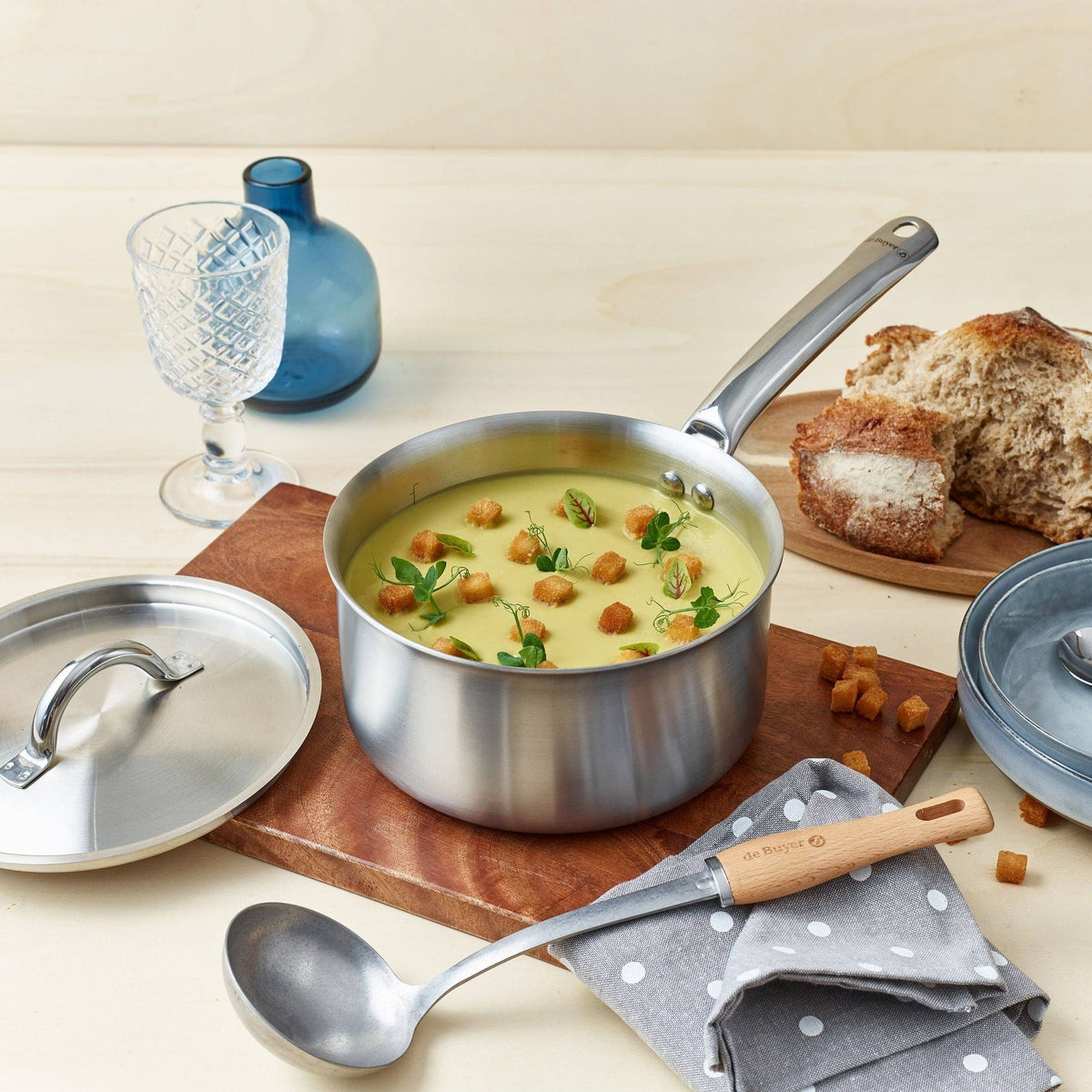 ALCHIMY 3-ply Stainless Steel Saucepan