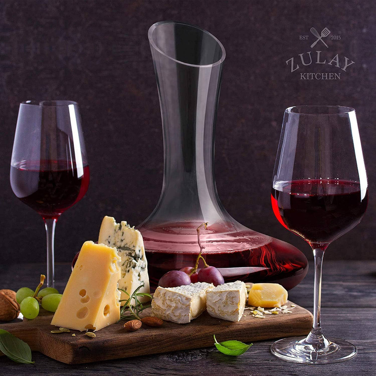 Crystal Red Wine Decanter