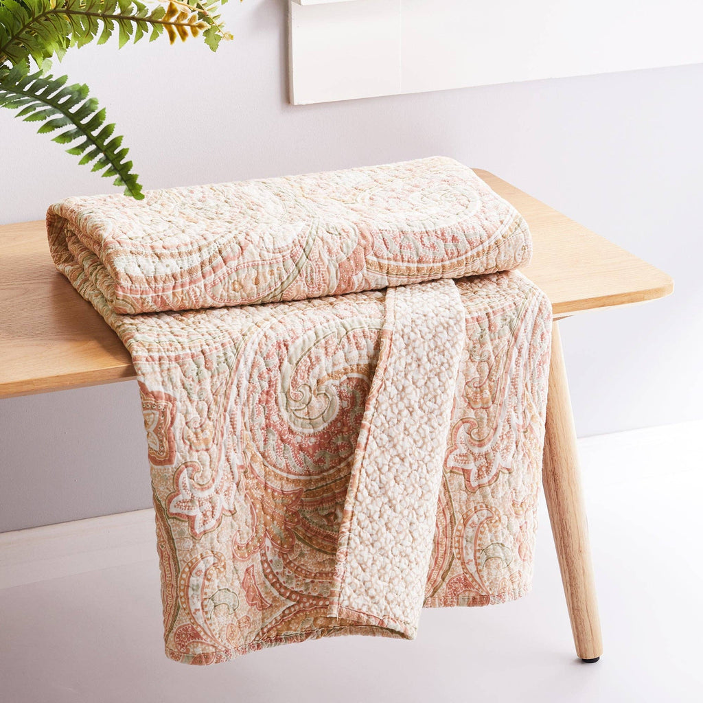 Spruce Quilted Throw