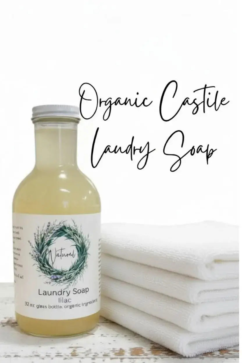Organic Liquid Laundry Detergent: Natural Laundry Soap