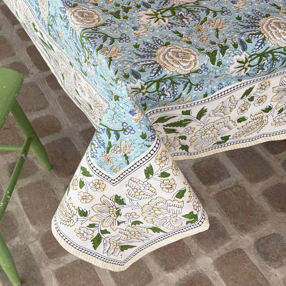 Sophie Aqua Tablecloth