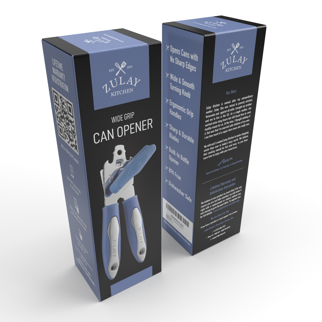 Heavy-Duty Can Opener with Large Turn Knob