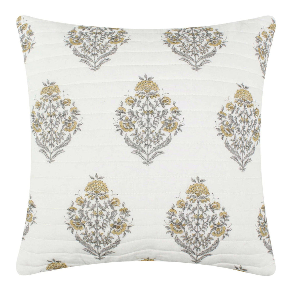 Kamira Ochre Matchback Pillow