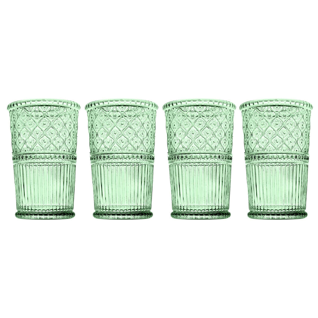 Claro Green Tumbler, Set of 4