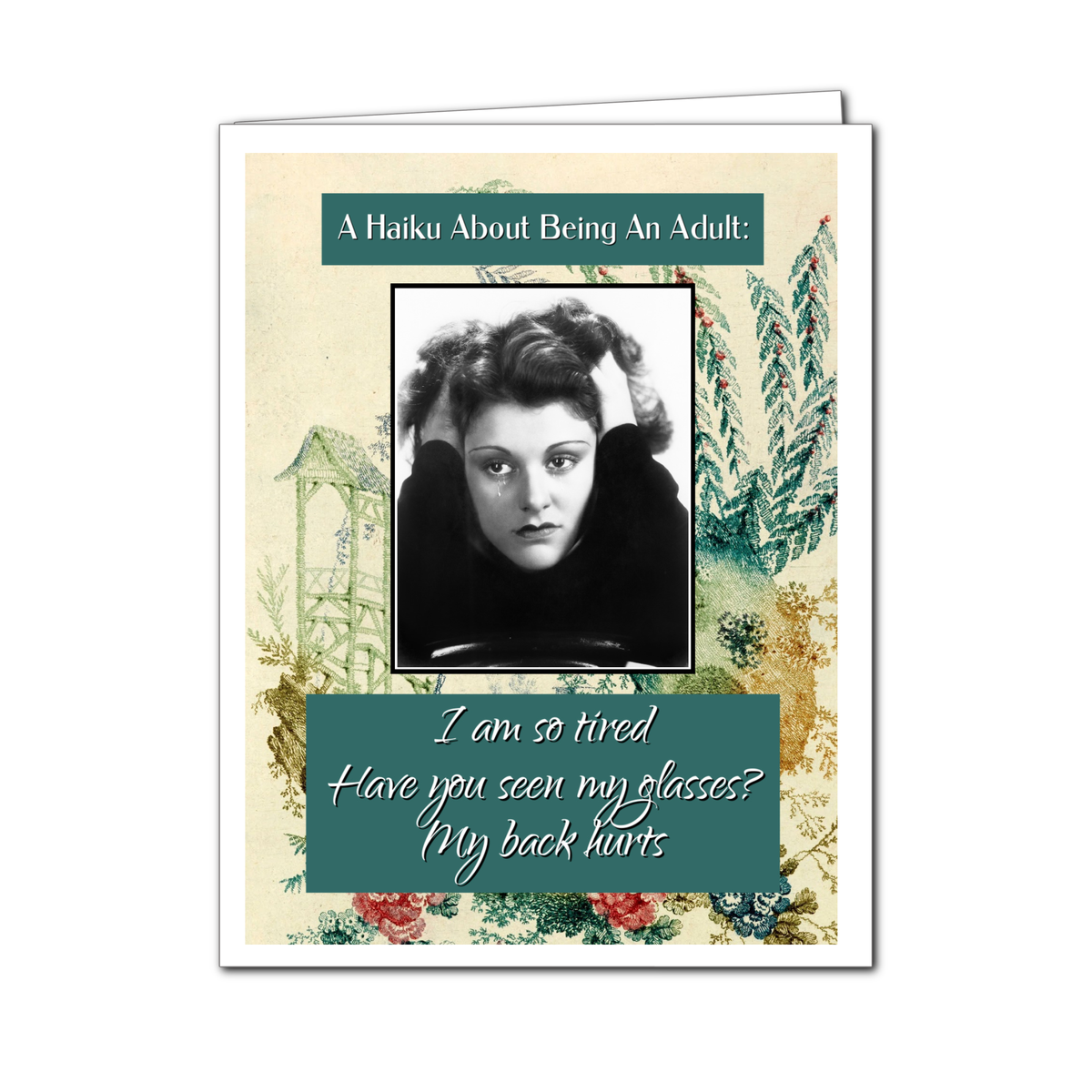 Haiku Birthday Greeting Card