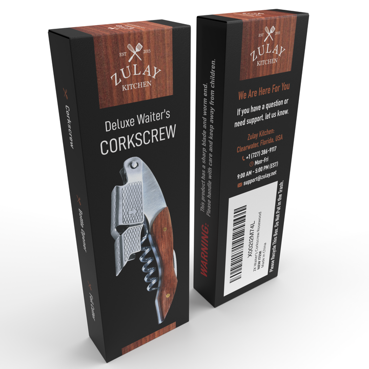 3-in-1 Waiter Corkscrew Wine Bottle Opener