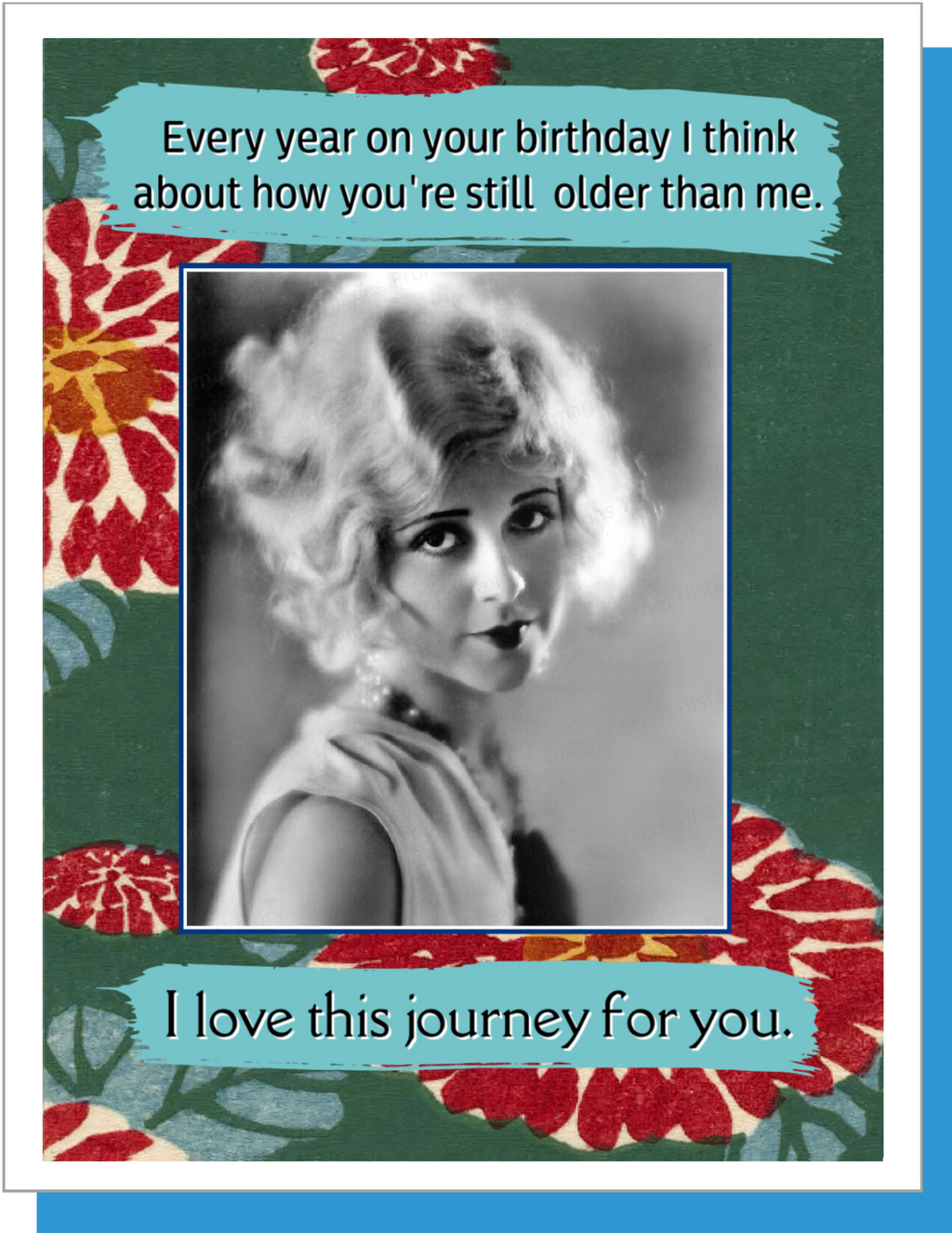 I Love This Journey For You - Birthday Greeting Card