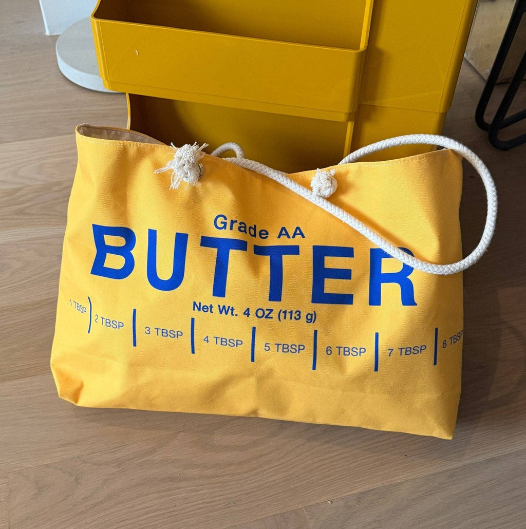 Butter Weekender Tote Bag 🧈