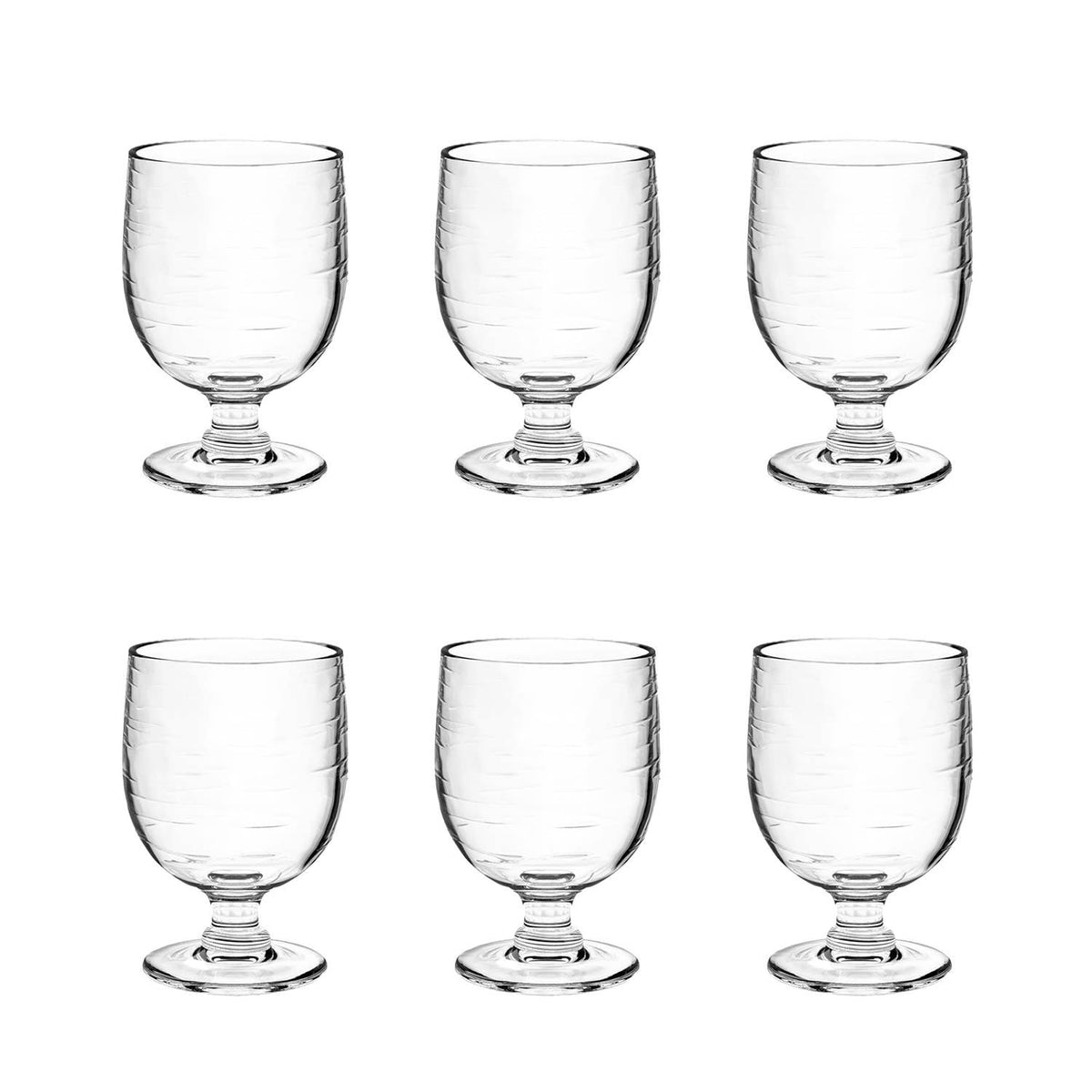 Cordoba Clear Shatterproof Plastic Drinkware Collection