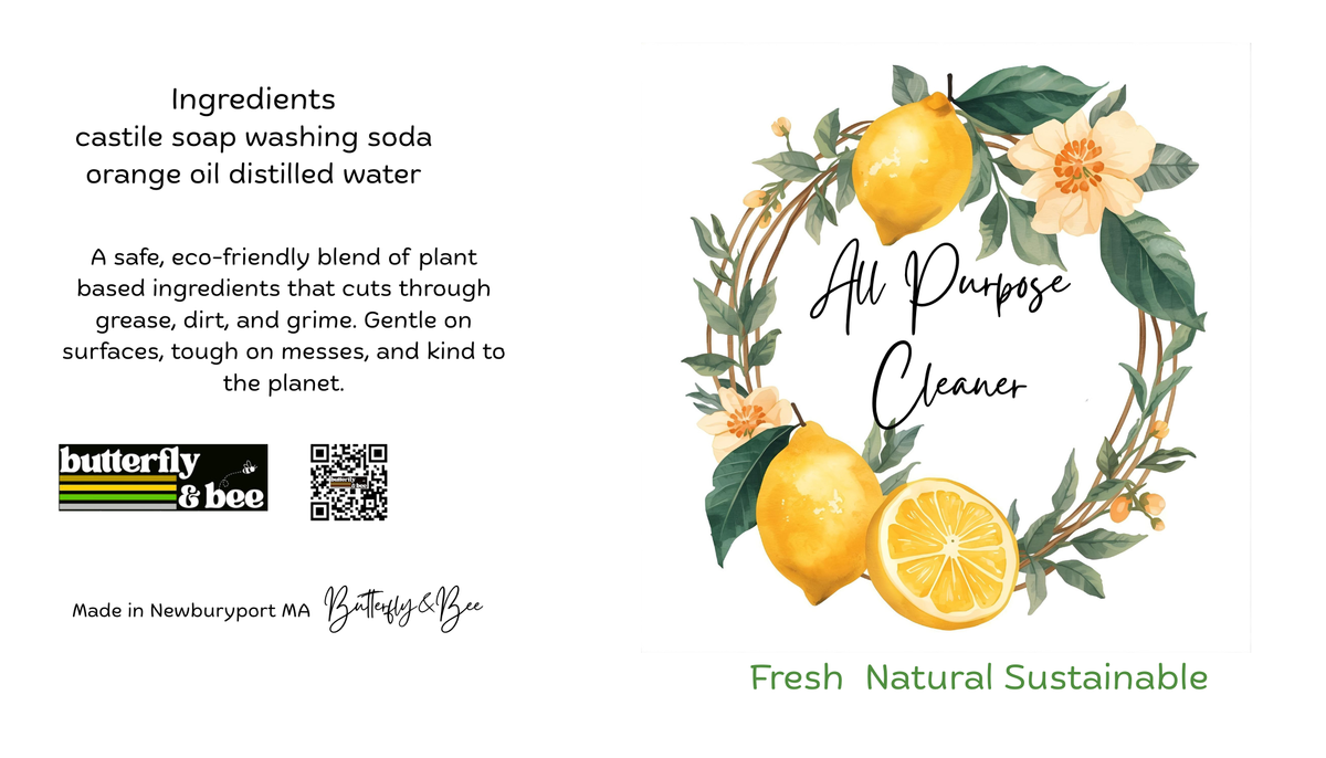 Eco-friendly Multi-Surface Non-Toxic Cleaner